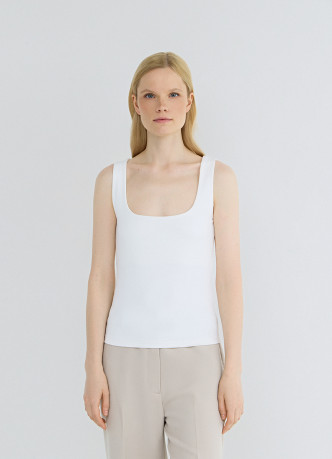 Топ с широкими бретелями