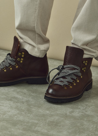 Ботинки из натуральной кожи