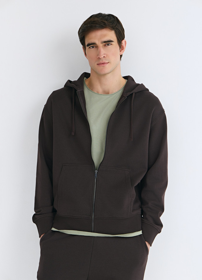 Базовая толстовка на молнии