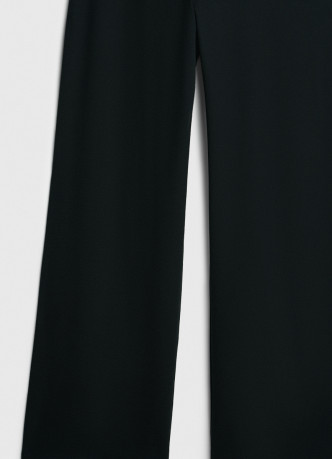 Широкие брюки из трикотажа