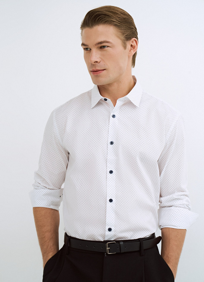 Рубашка в горох