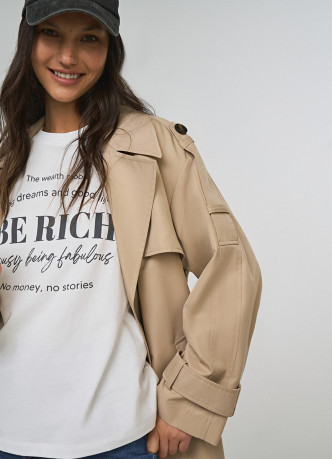 Футболка с принтом