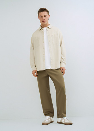 Рубашка из хлопка и лиоцелла