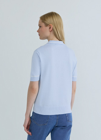 Джемпер с коротким рукавом