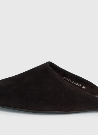 Замшевые мюли