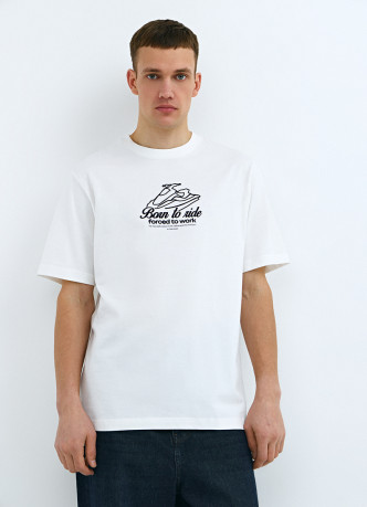 Футболка с принтом