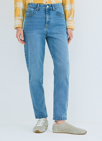 Джинсы Mom с высокой посадкой