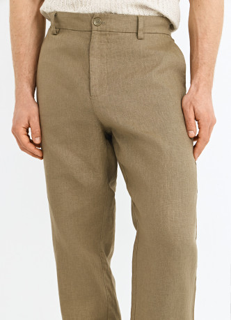 Брюки изо льна