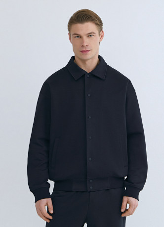 Куртка с воротником поло