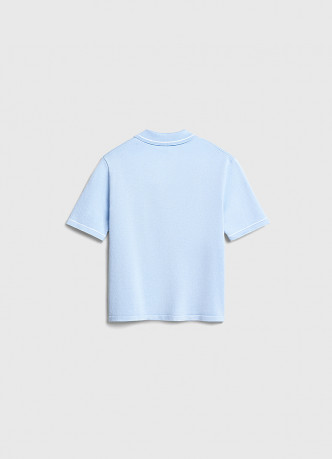 Вязаное поло для девочек