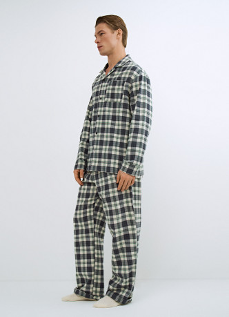 Брюки пижамные в клетку