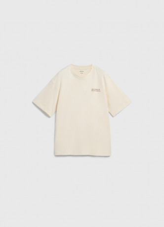 Футболка из хлопка с принтом