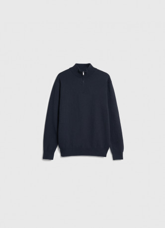 Свитер с воротником на молнии для мальчиков