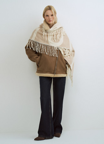 Шарф с принтом