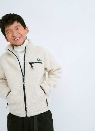 Куртка из шерпы для мальчиков