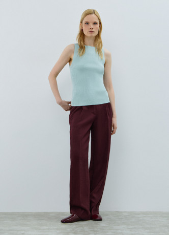 Майка в рубчик