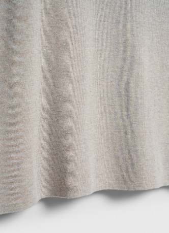 Вязаное поло с коротким рукавом