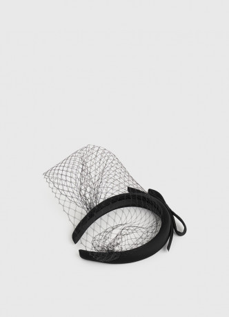 Ободок с вуалью