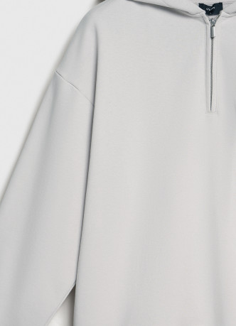 Толстовка на молнии с капюшоном