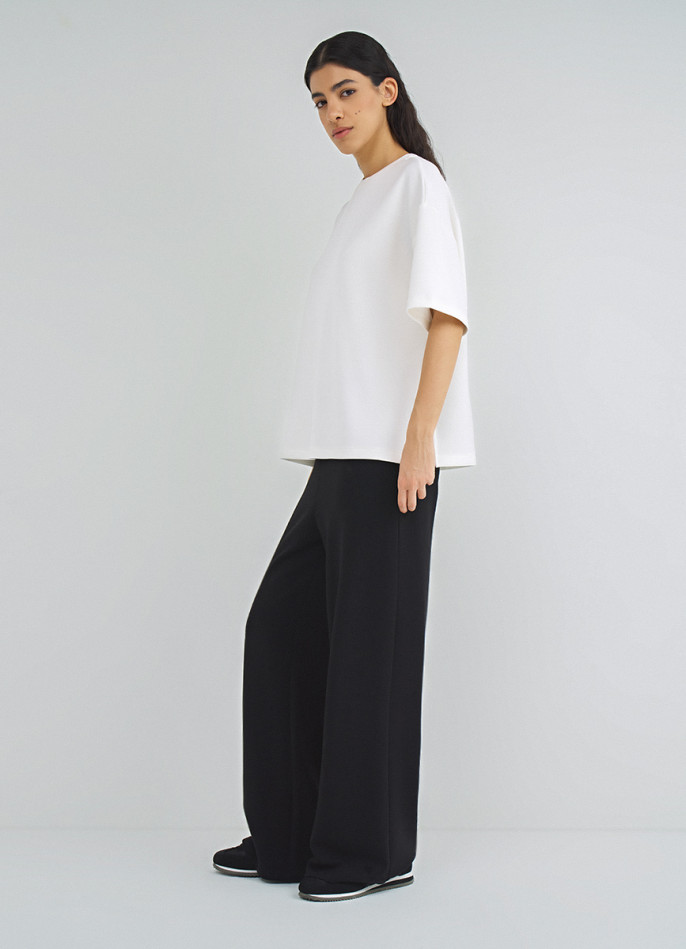 Брюки свободного кроя