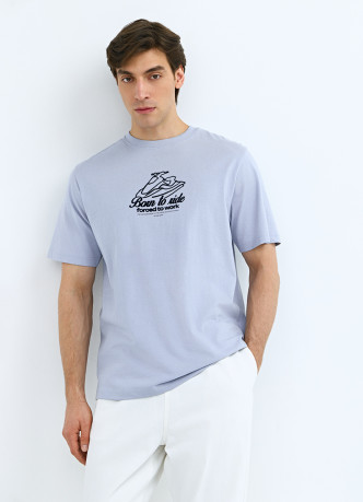 Футболка с принтом