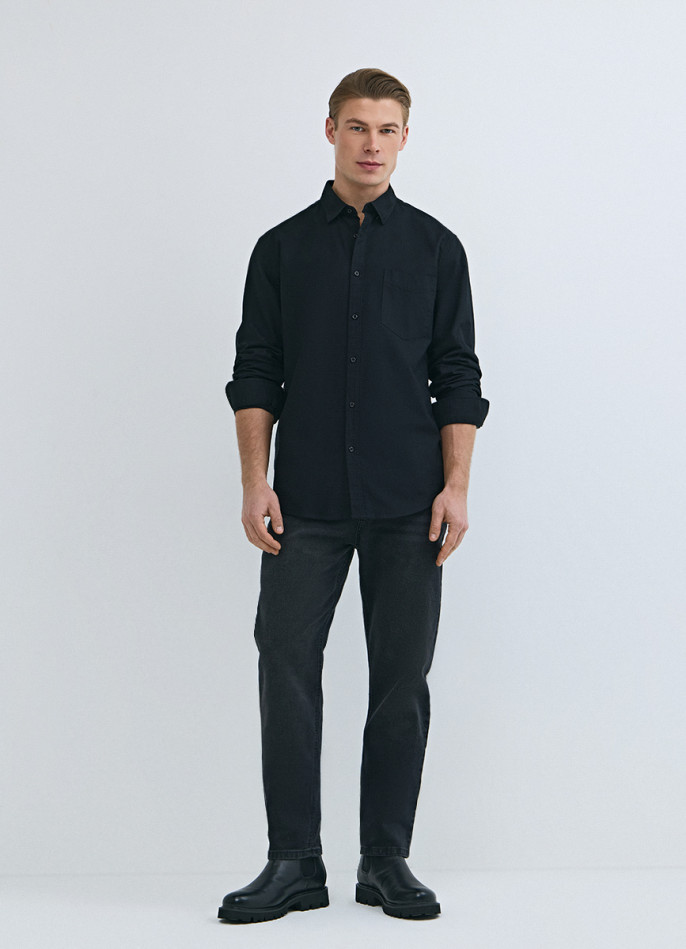 Зауженные джинсы