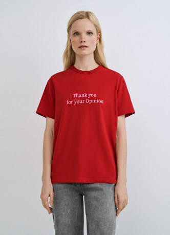 Футболка с принтом