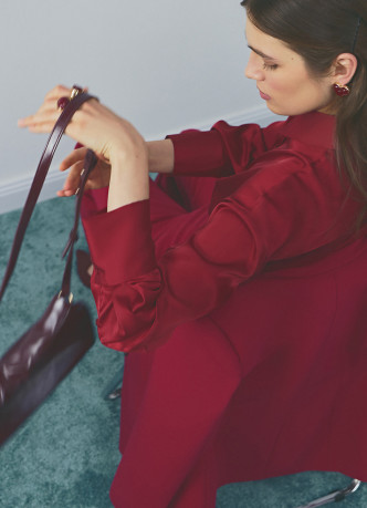 Блузка из сатина