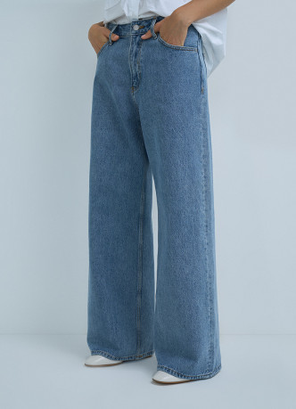 Широкие джинсы