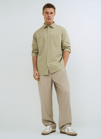 Рубашка из хлопка и лиоцелла