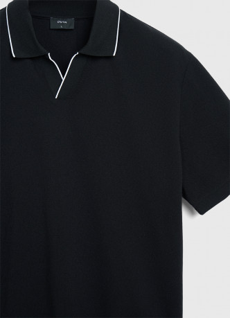 Поло из шелковистого пике