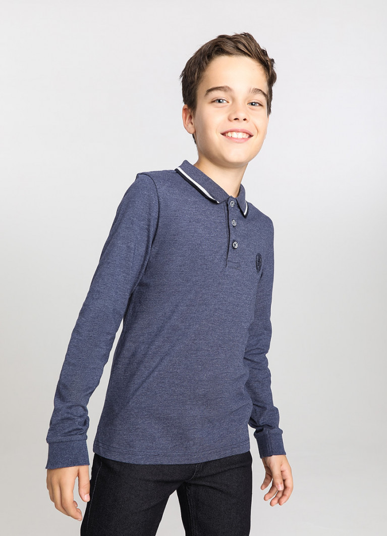 Клевер джемпер детский мод 903770к. Футболка-поло для мальчика. Поло с длинным рукавом для мальчика. Школьная рубашка для мальчика с длинным рукавом. U.