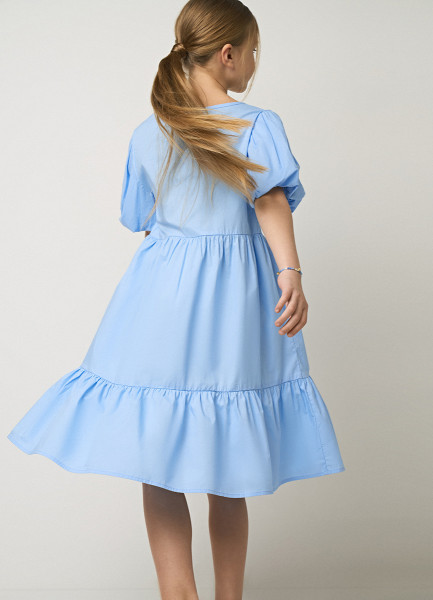 Платье для девочек, Голубой