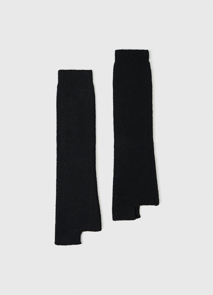 Гетры из пряжи с шерстью