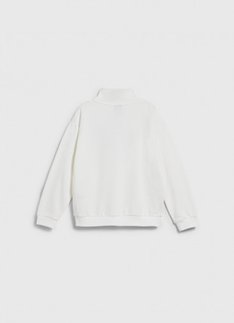 Свитшот с воротником-стойкой на молнии для мальчиков