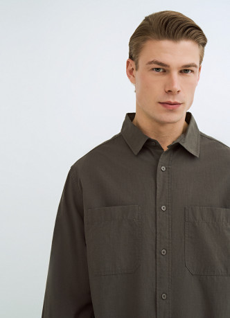 Рубашка из хлопка и лиоцелла