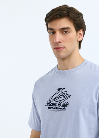 Футболка с принтом