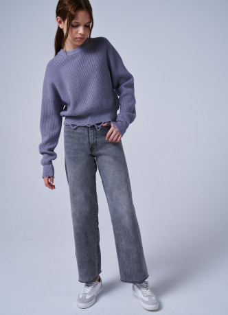 Вязаный джемпер для девочки