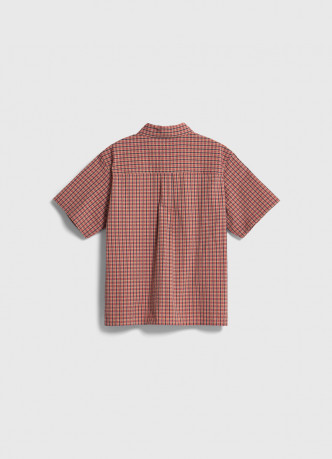 Рубашка из ткани с жатым эффектом для мальчиков