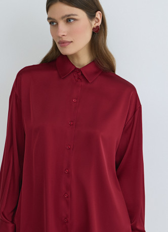 Блузка из сатина