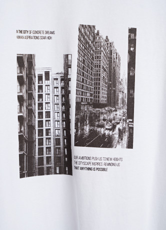 Футболка с принтом