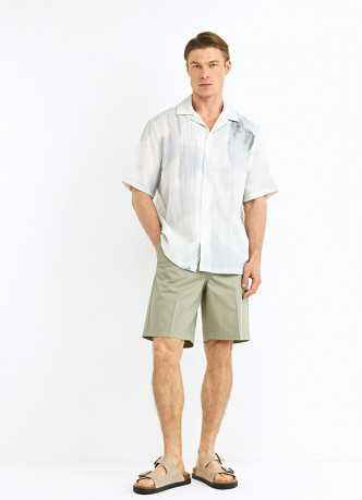 Рубашка с принтом