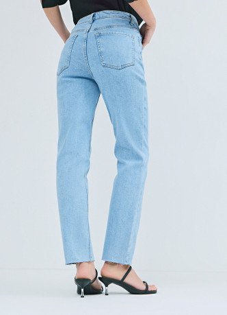 Узкие джинсы Slim с высокой посадкой