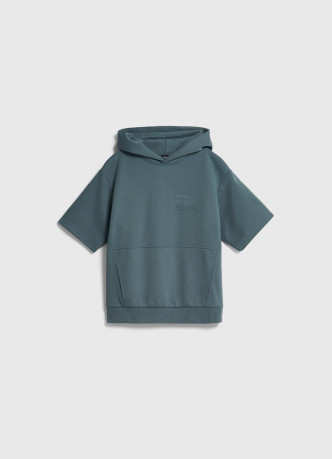 Худи с коротким рукавом для мальчиков