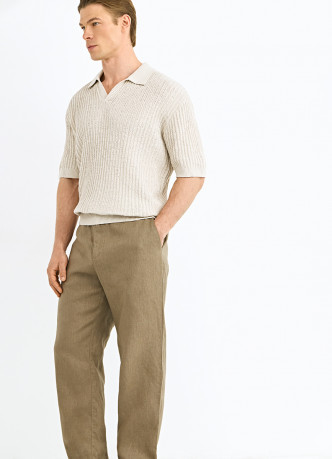 Брюки изо льна