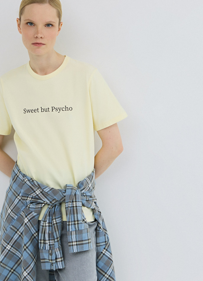 Футболка с принтом