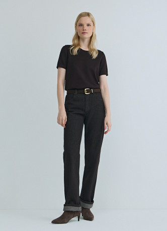 Джемпер с коротким рукавом