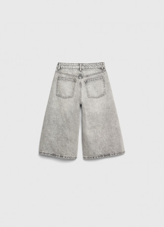 Шорты-бермуды джинсовые для девочек