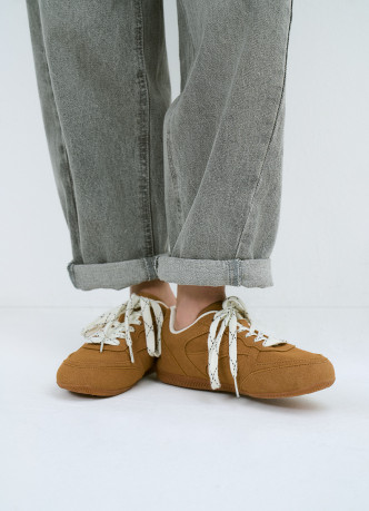 Кеды из искусственной замши для девочек