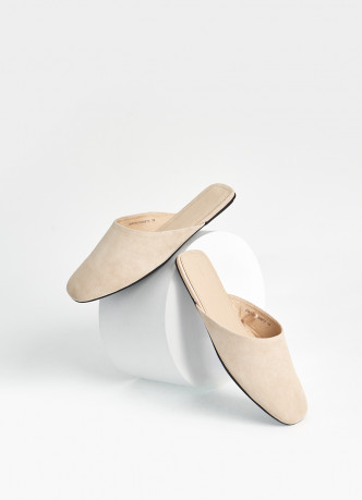 Замшевые мюли